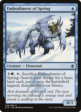 Embodiment of Spring [Khans of Tarkir] | Event Horizon Hobbies CA