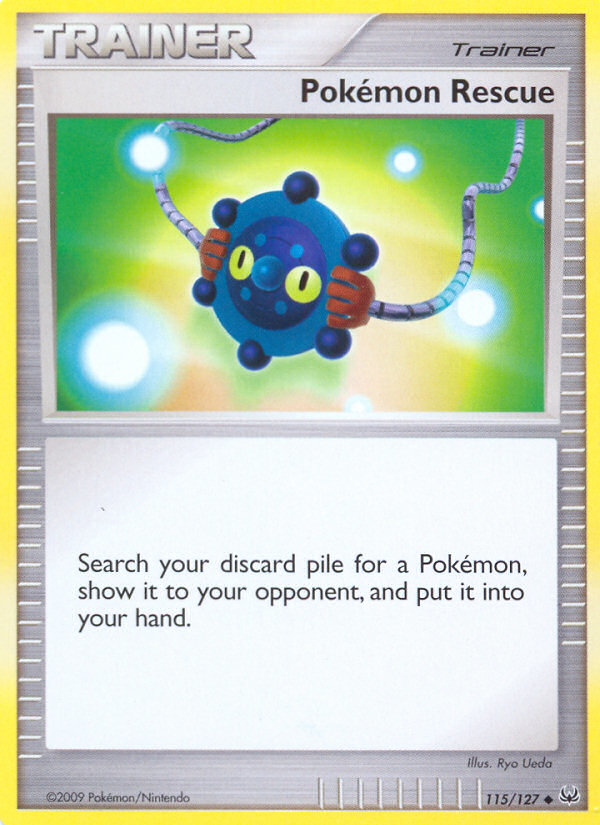 Pokemon Rescue (115/127) [Platinum: Base Set] | Event Horizon Hobbies CA