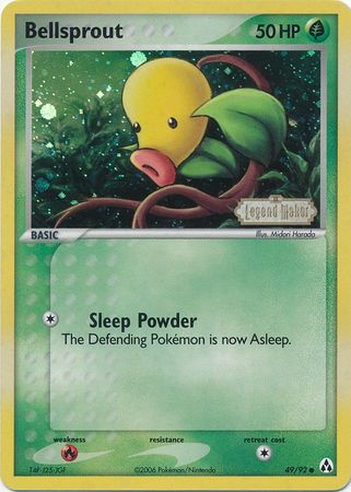 Bellsprout (49/92) (Stamped) [EX: Legend Maker] | Event Horizon Hobbies CA