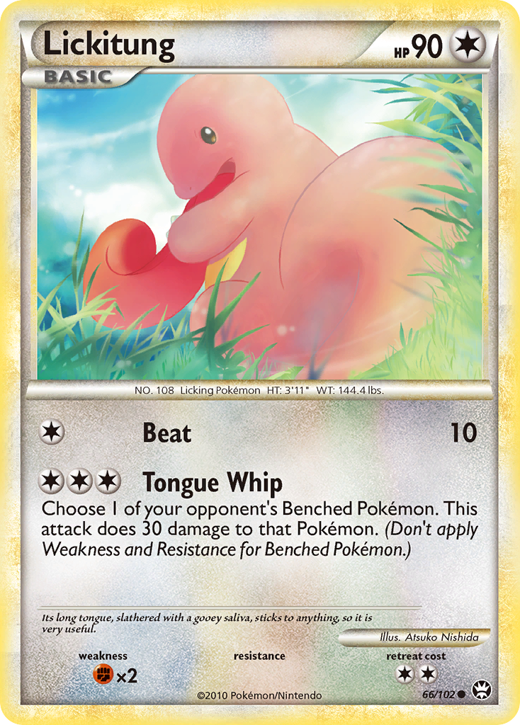 Lickitung (66/102) [HeartGold & SoulSilver: Triumphant] | Event Horizon Hobbies CA