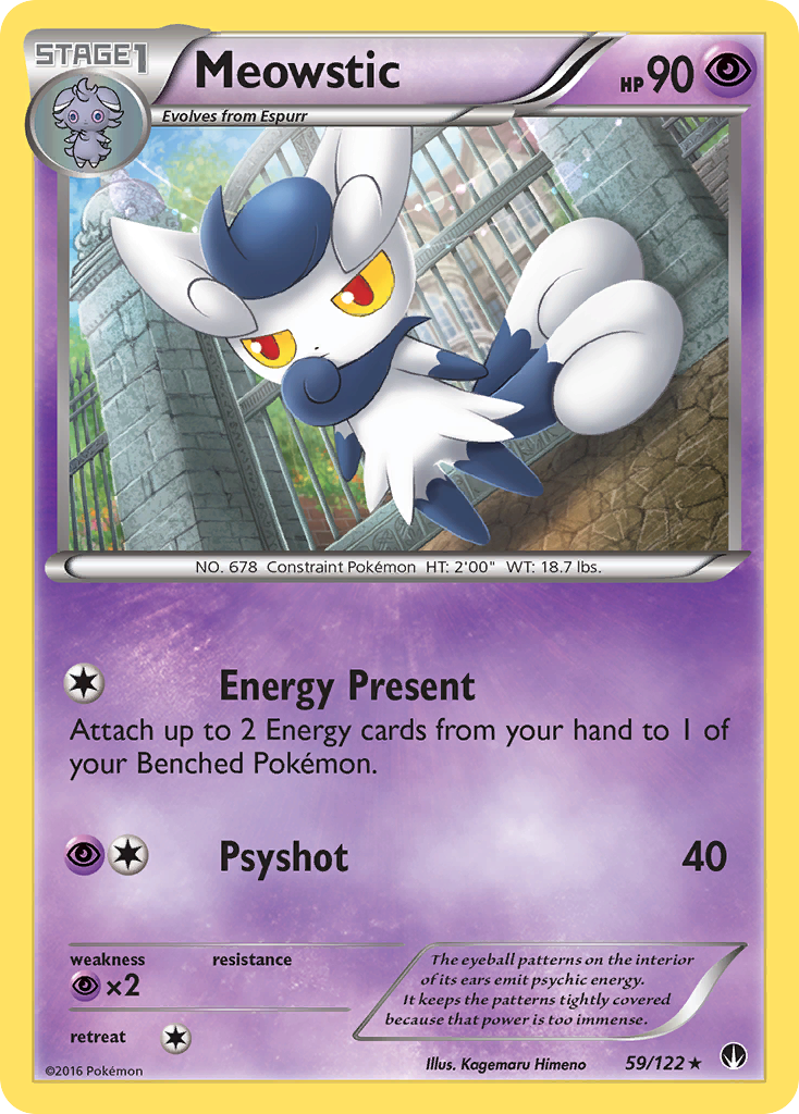 Meowstic (59/122) [XY: BREAKpoint] | Event Horizon Hobbies CA