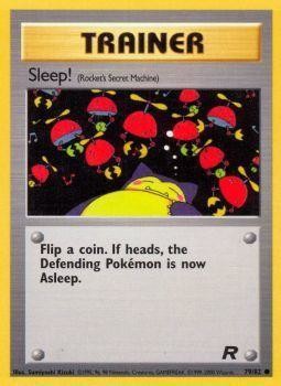 Sleep! (79/82) [Team Rocket Unlimited] | Event Horizon Hobbies CA