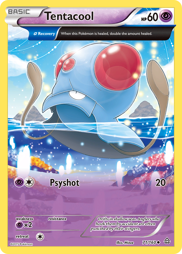 Tentacool (71/160) [XY: Primal Clash] | Event Horizon Hobbies CA