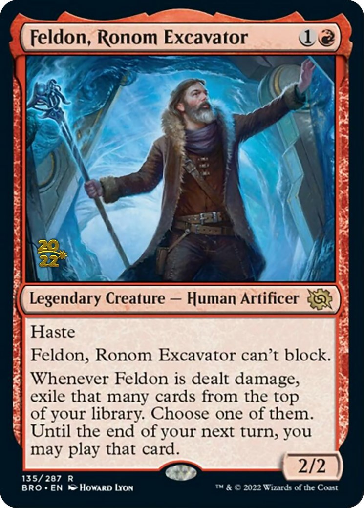 Feldon, Ronom Excavator [The Brothers' War: Prerelease Promos] | Event Horizon Hobbies CA