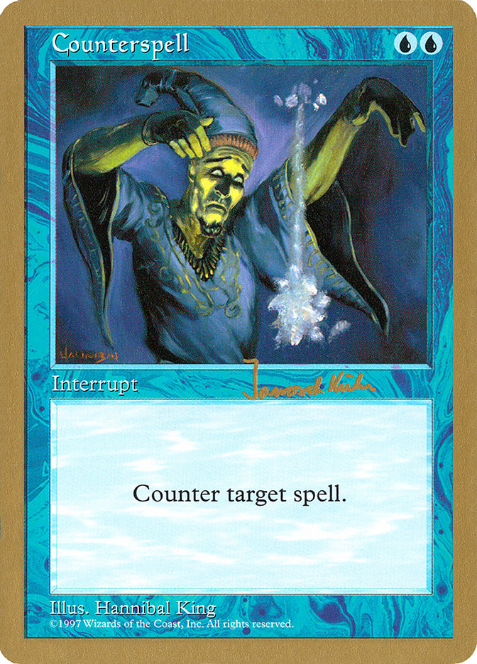 Counterspell (Janosch Kuhn) [World Championship Decks 1997] | Event Horizon Hobbies CA