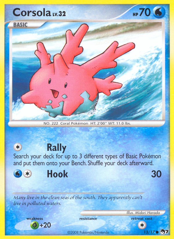 Corsola (13/17) [POP Series 7] | Event Horizon Hobbies CA