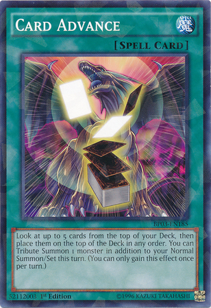 Card Advance [BP03-EN185] Shatterfoil Rare | Event Horizon Hobbies CA