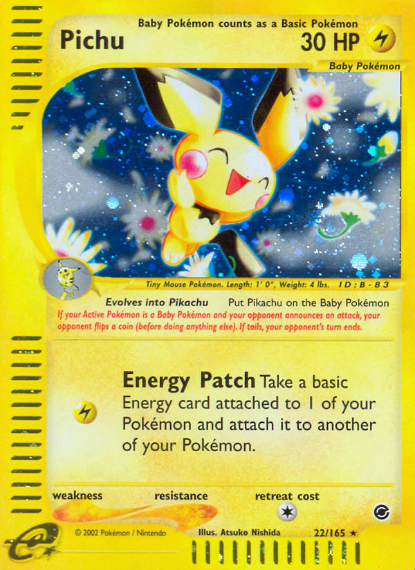 Pichu (22/165) [Expedition: Base Set] | Event Horizon Hobbies CA