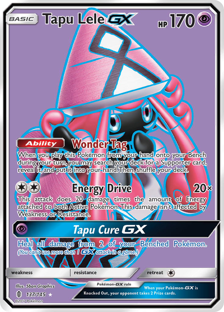 Tapu Lele GX (137/145) [Sun & Moon: Guardians Rising] | Event Horizon Hobbies CA