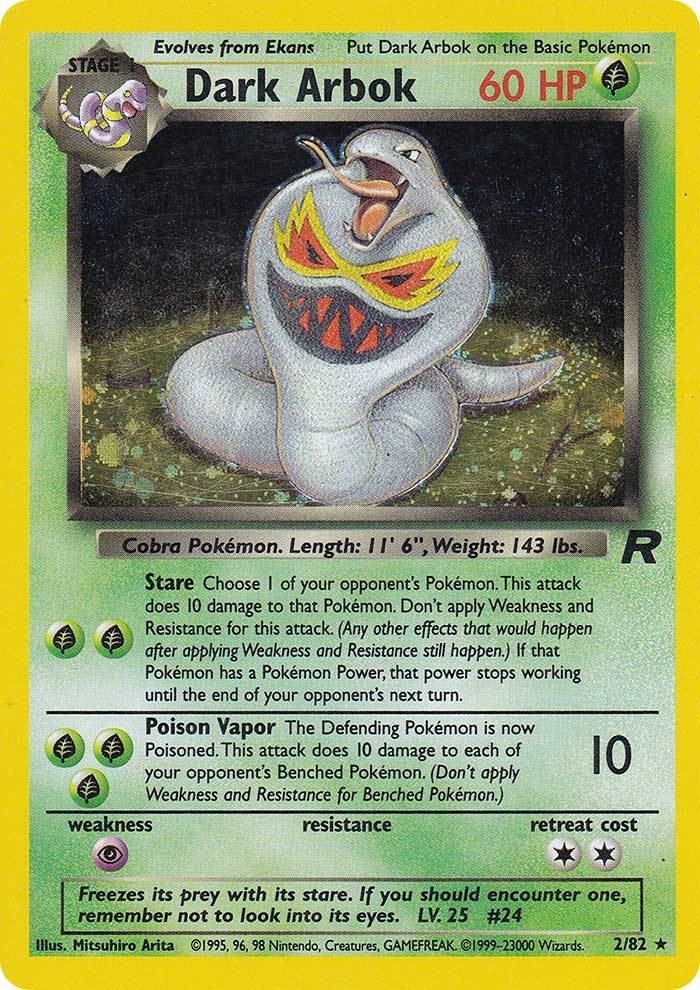 Dark Arbok (2/82) [Team Rocket Unlimited] | Event Horizon Hobbies CA