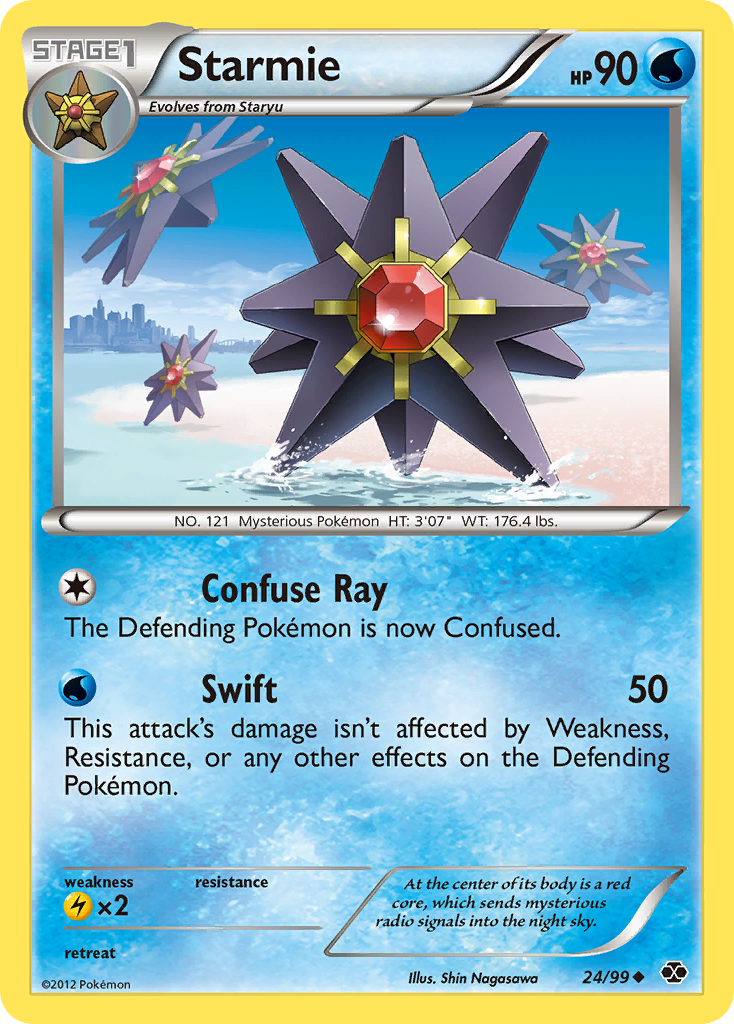 Starmie (24/99) [Black & White: Next Destinies] | Event Horizon Hobbies CA