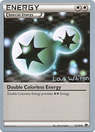 Double Colorless Energy (92/99) (American Gothic - Ian Whiton) [World Championships 2013] | Event Horizon Hobbies CA