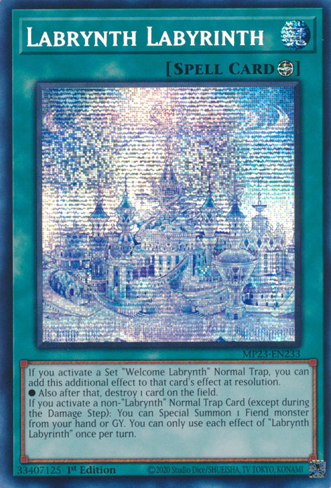 Labrynth Labyrinth [MP23-EN233] Prismatic Secret Rare | Event Horizon Hobbies CA