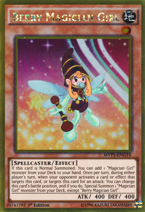 Berry Magician Girl [MVP1-ENG14] Gold Rare | Event Horizon Hobbies CA