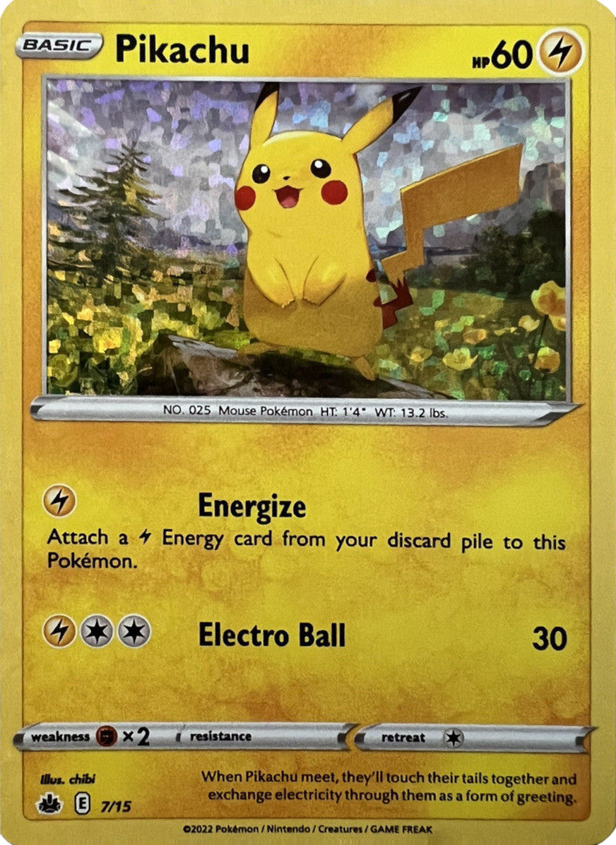 Pikachu (7/15) [McDonald's Promos: Match Battle] | Event Horizon Hobbies CA