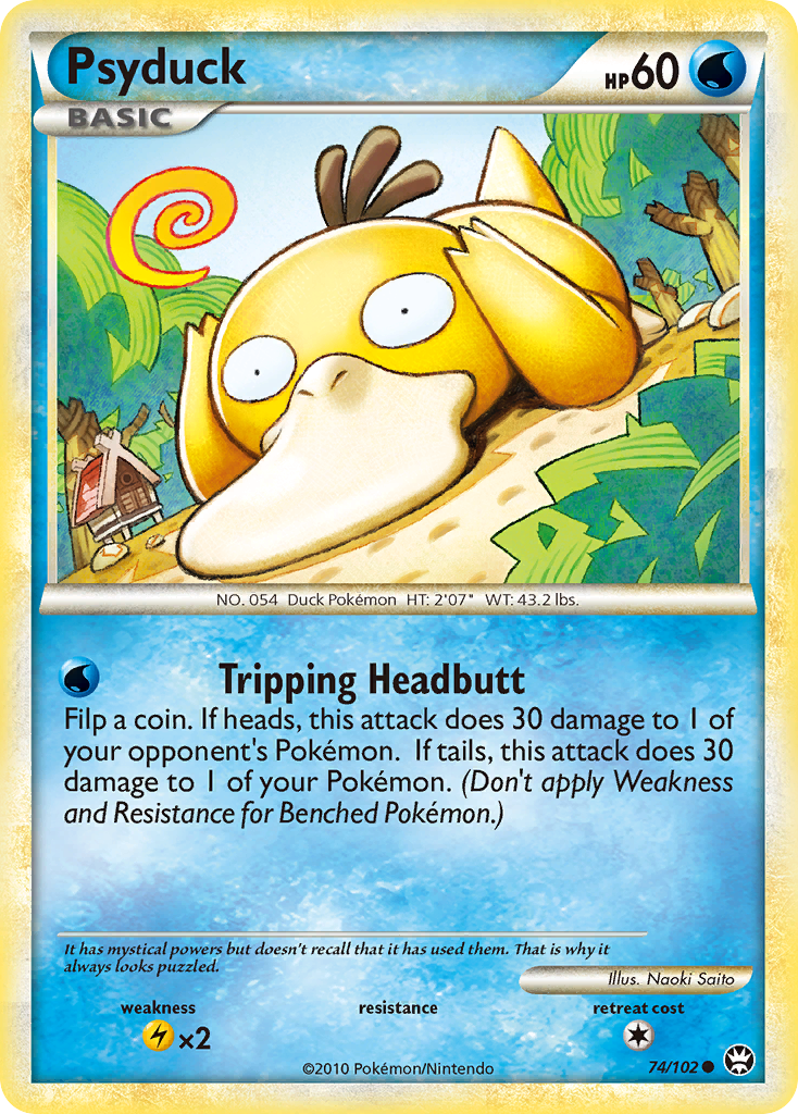 Psyduck (74/102) [HeartGold & SoulSilver: Triumphant] | Event Horizon Hobbies CA