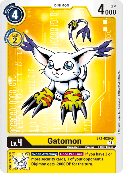 Gatomon [EX1-026] [Classic Collection] | Event Horizon Hobbies CA