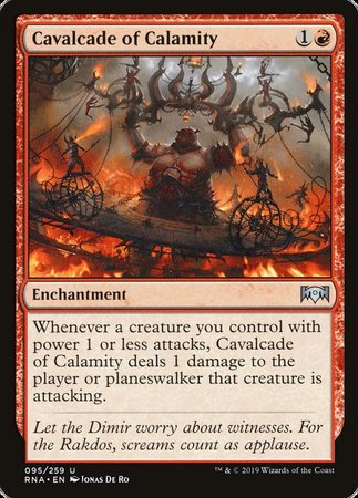 Cavalcade of Calamity [Ravnica Allegiance] | Event Horizon Hobbies CA