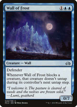 Wall of Frost [Planechase Anthology] | Event Horizon Hobbies CA