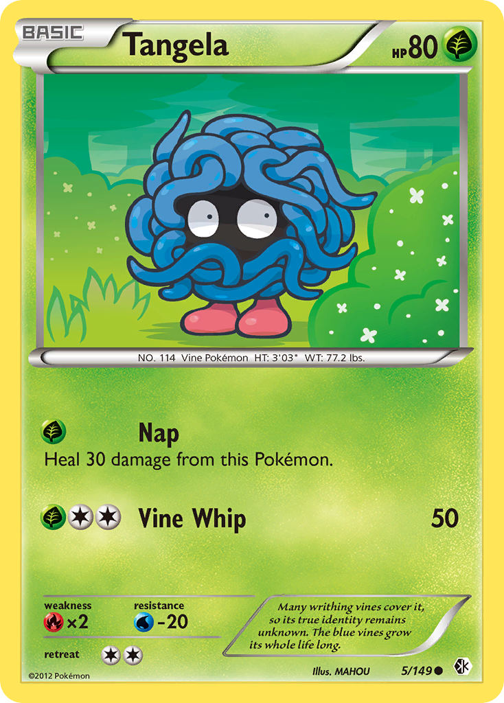 Tangela (5/149) [Black & White: Boundaries Crossed] | Event Horizon Hobbies CA