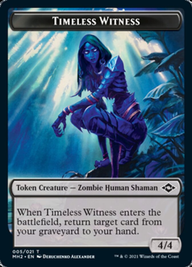 Timeless Witness Token [Modern Horizons 2 Tokens] | Event Horizon Hobbies CA