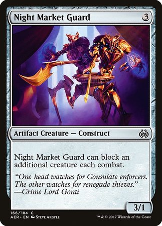 Night Market Guard [Aether Revolt] | Event Horizon Hobbies CA