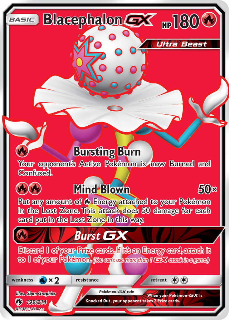 Blacephalon GX (199/214) [Sun & Moon: Lost Thunder] | Event Horizon Hobbies CA