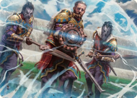 Argivian Phalanx Art Card [Dominaria United Art Series] | Event Horizon Hobbies CA