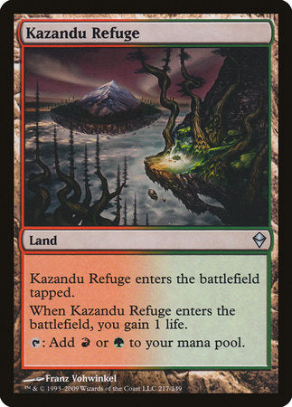 Kazandu Refuge [Zendikar] | Event Horizon Hobbies CA