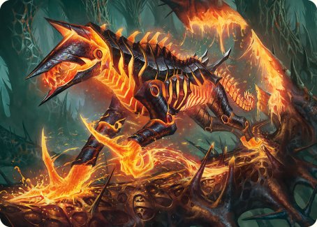 Kuldotha Cackler Art Card [Phyrexia: All Will Be One Art Series] | Event Horizon Hobbies CA