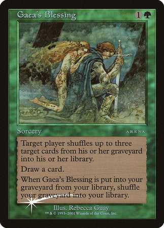 Gaea's Blessing [Arena League 2001] | Event Horizon Hobbies CA