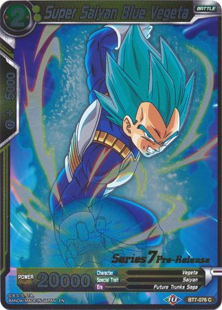 Super Saiyan Blue Vegeta (BT7-076_PR) [Assault of the Saiyans Prerelease Promos] | Event Horizon Hobbies CA