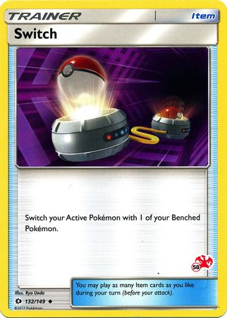 Switch (132/149) (Charizard Stamp #58) [Battle Academy 2020] | Event Horizon Hobbies CA