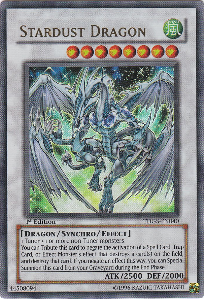 Stardust Dragon [TDGS-EN040] Ultra Rare | Event Horizon Hobbies CA