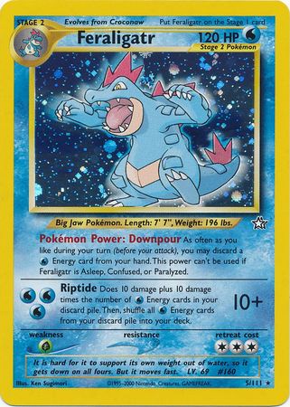 Feraligatr (5/111) [Neo Genesis Unlimited] | Event Horizon Hobbies CA