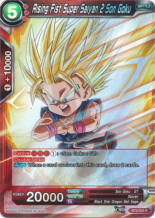 Rising Fist Super Saiyan 2 Son Goku (BT3-004) [Cross Worlds] | Event Horizon Hobbies CA