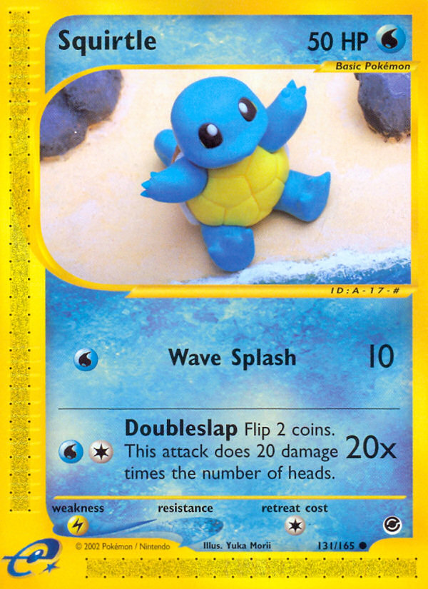 Squirtle (131/165) [Expedition: Base Set] | Event Horizon Hobbies CA