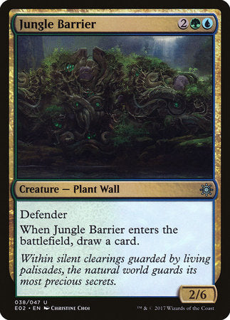 Jungle Barrier [Explorers of Ixalan] | Event Horizon Hobbies CA