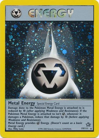 Metal Energy (19/111) [Neo Genesis Unlimited] | Event Horizon Hobbies CA