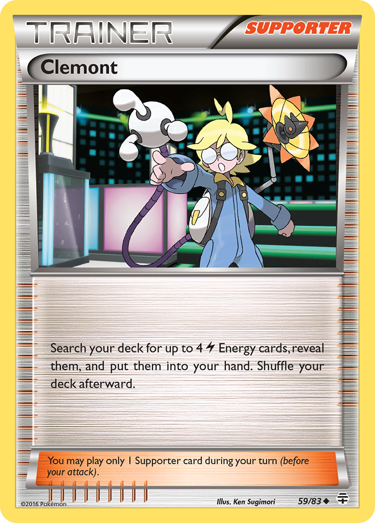 Clemont (59/83) [XY: Generations] | Event Horizon Hobbies CA