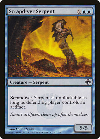 Scrapdiver Serpent [Scars of Mirrodin] | Event Horizon Hobbies CA