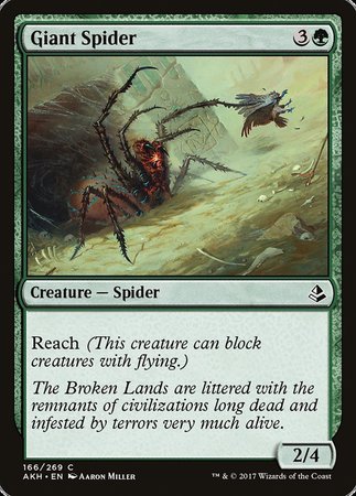 Giant Spider [Amonkhet] | Event Horizon Hobbies CA