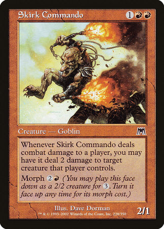 Skirk Commando [Onslaught]