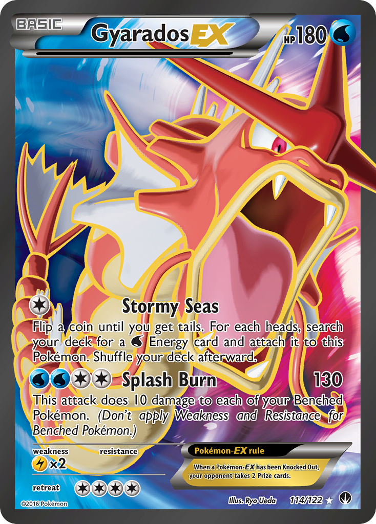 Gyarados EX (114/122) [XY: BREAKpoint] | Event Horizon Hobbies CA