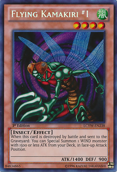 Flying Kamakiri #1 [LCYW-EN238] Secret Rare | Event Horizon Hobbies CA