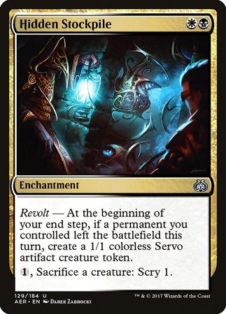 Hidden Stockpile [Aether Revolt] | Event Horizon Hobbies CA