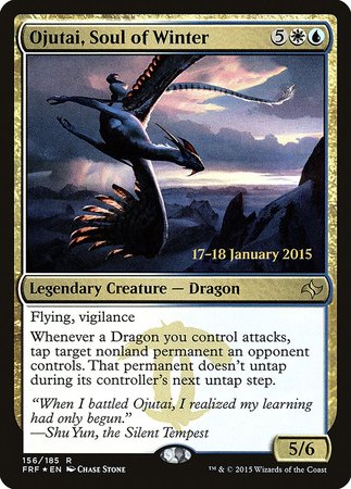 Ojutai, Soul of Winter [Fate Reforged Promos] | Event Horizon Hobbies CA