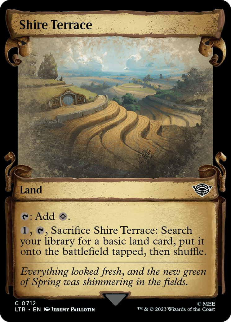 Shire Terrace [The Lord of the Rings: Tales of Middle-Earth Showcase Scrolls] | Event Horizon Hobbies CA