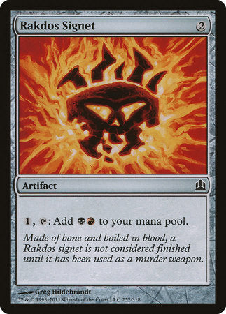 Rakdos Signet [Commander 2011] | Event Horizon Hobbies CA