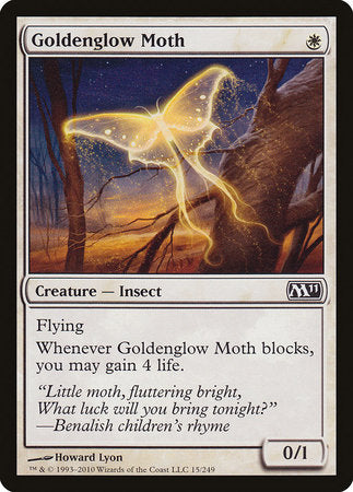 Goldenglow Moth [Magic 2011] | Event Horizon Hobbies CA